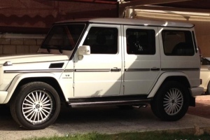 Kuwait Mercedes G55 Wagon with Asanti AF-122 22x10.5 Wheels