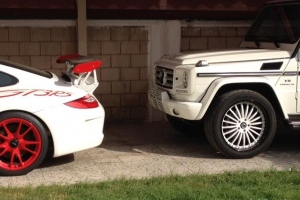 Kuwait Mercedes G55 Wagon with Asanti AF-122 22x10.5 Wheels