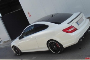 Mercedes C63 Coupe Agency Power Valvetronic Exhaust