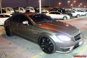 Mercedes CLS63 with KW Suspension Brembo 21in Carlsson Wheels