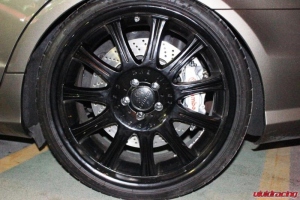 Mercedes CLS63 with KW Suspension Brembo 21in Carlsson Wheels