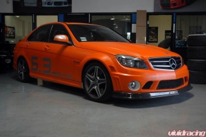 Matte Orange Wrapped Amg
