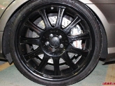 Mercedes CLS63 with KW Suspension Brembo 21in Carlsson Wheels