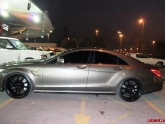 Mercedes CLS63 with KW Suspension Brembo 21in Carlsson Wheels