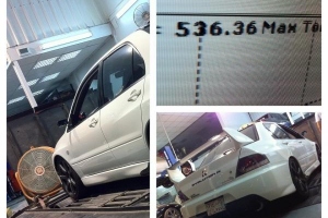 Mitsubishi EVO IX MR from Saudi Arabia