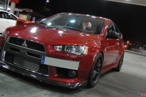 Rush Works Mitsubishi EVO X in Spain