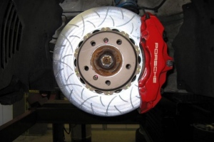 Moisey's Car Gets 2 pc Brembo Rotors