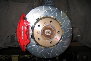 Moisey's Car Gets 2 pc Brembo Rotors