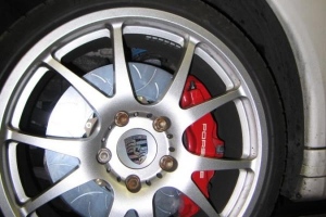 Moisey's Car Gets 2 pc Brembo Rotors