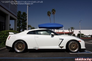 Nissan GTR with BBS Wheels Rocking VividRacing