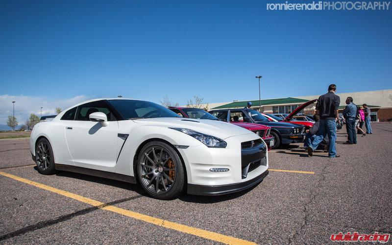 Nissan GT-R 2012 HRE P43 Satin Charcoal 20in Wheels