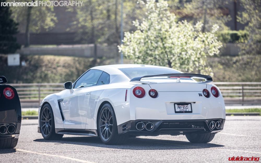Nissan GT-R 2012 HRE P43 Satin Charcoal 20in Wheels