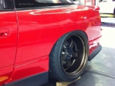 Nissan S13 Coupe Work Meister S1R Bronze Wheels