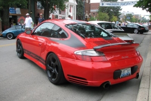 Chad's 996 Turbo Representing Vivid At Porsche Show