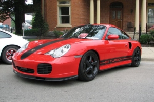 Chad's 996 Turbo Representing Vivid At Porsche Show