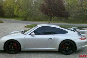 Porsche 997 Carrera with Red Agency Power Roll Cage