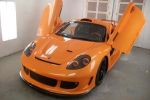 Omeed Boxster GT with HRE P40 Wheels 19/20 inch