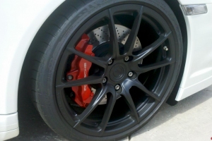 White Porsche 997 Turbo with Agency Power GT2RS Wheels 19x8.5 19x11