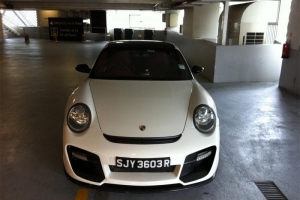Porsche 997 Turbo with Vorsteiner VRT Kit in Singapore