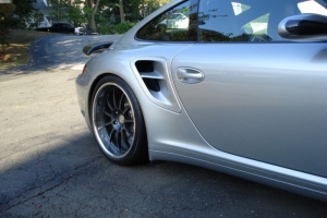 John's Porsche 997tt With 843r Satin Charcoal 20inch Wheels
