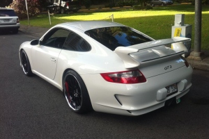Porsche 997.1 Gt3 With 20inch 843r