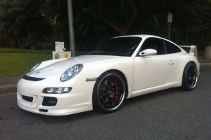 Porsche 997.1 Gt3 With 20inch 843r