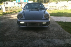 Jose Porsche 930 Rauh Welt Style Turbo with Agency Power LED DRL Lights