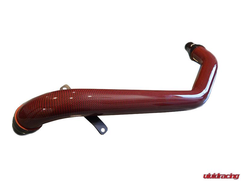 Agency Power Mitsubishi EVO X Red Carbon Pipe