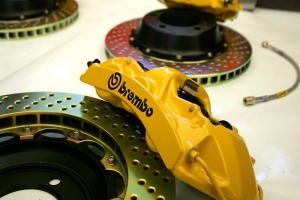 Brembo Brakes on Porsche 996TT