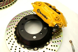 Brembo Brakes on Porsche 996TT