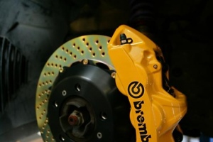 Brembo Brakes on Porsche 996TT