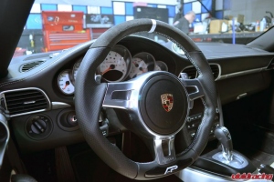 Custom Porsche PDK Sport Design Steering Wheel by Agency Power