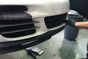 Agency Power Carbon Fiber Front Lip Spoiler 997.2TT