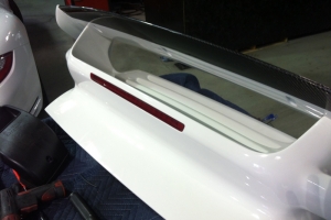 NR Auto GT2 Rear Decklid Spoiler to be installed