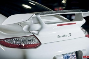 NR Auto GT2 Replica Wing Installed Porsche 997.2 Turbo S