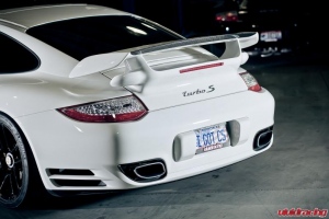 NR Auto GT2 Replica Wing Installed Porsche 997.2 Turbo S