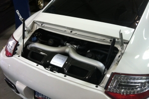 997.2 Turbo Stock Rear Decklid Removed