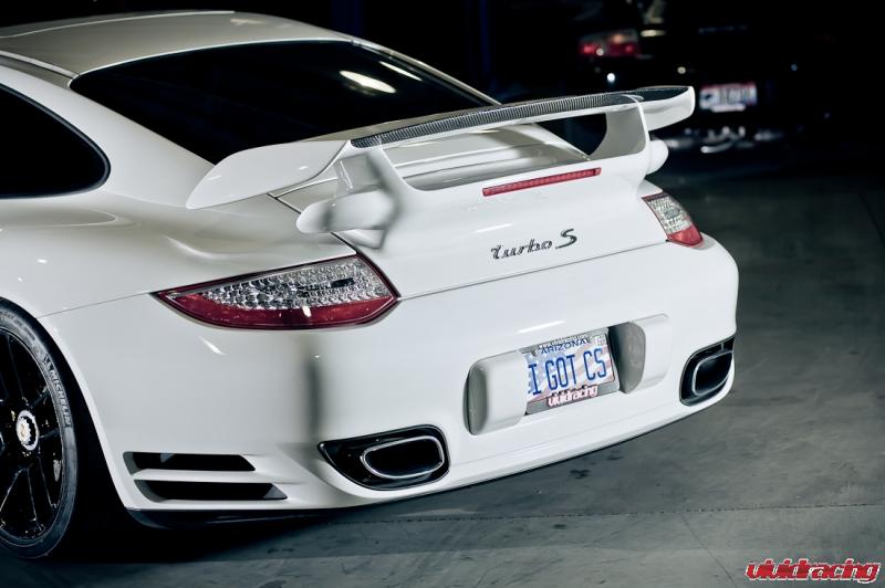 NR Auto GT2 Replica Wing Installed Porsche 997.2 Turbo S
