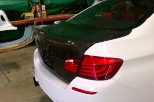 BMW M5 F10 Project Car SEMA Seibon Carbon Fiber Trunk