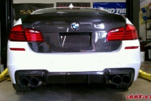 BMW M5 F10 Project Car SEMA Seibon Carbon Fiber Trunk