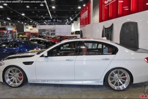 BMW M5 F10 Seibon SEMA Booth