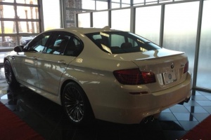 Project M5 at the dealer