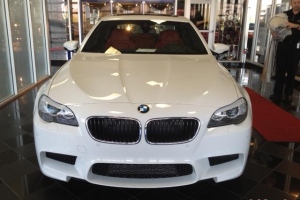 Project M5 at the dealer