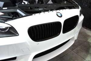 Blacked out Front Grills Installed