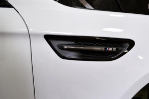 Blacked out Side Grills Installed