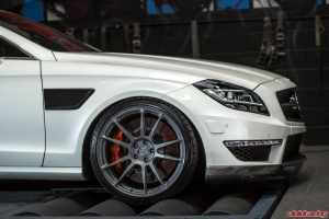 Project Mercedes CLS63 HRE P44 20in Wheels KW Coilovers Brembo Brakes Agency Power