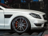 Project Mercedes CLS63 HRE P44 20in Wheels KW Coilovers Brembo Brakes Agency Power