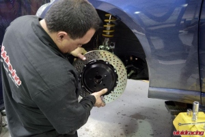 FR-S Brembo BBK Install