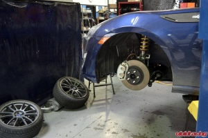 FR-S Brembo BBK Install