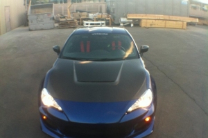 Scion FRS for SEMA INGs Aero Kit Agency Power Status Racing KW Suspensions Brembo Brakes